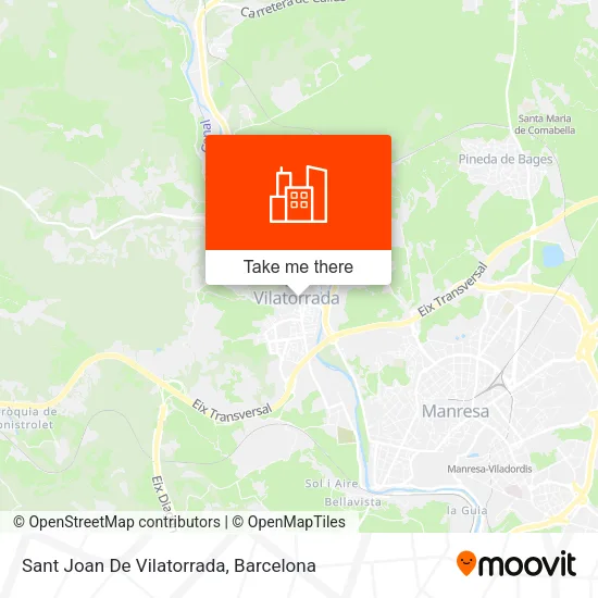 Sant Joan De Vilatorrada map