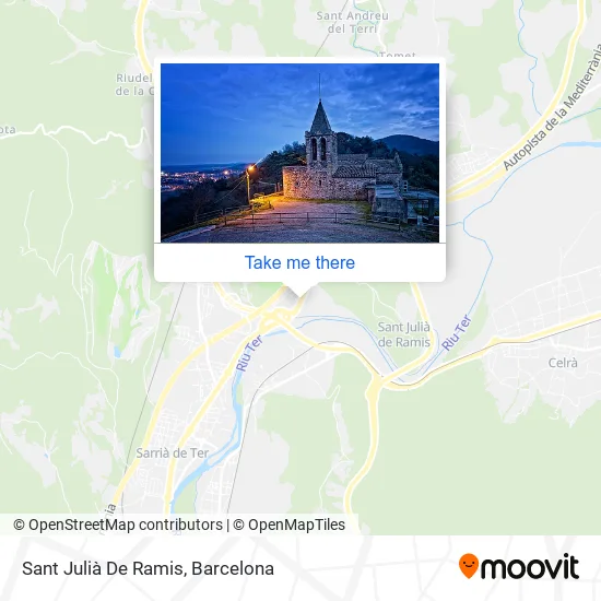 Sant Julià De Ramis map