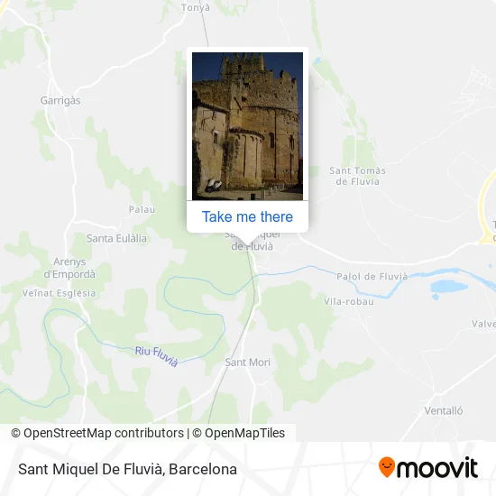Sant Miquel De Fluvià map