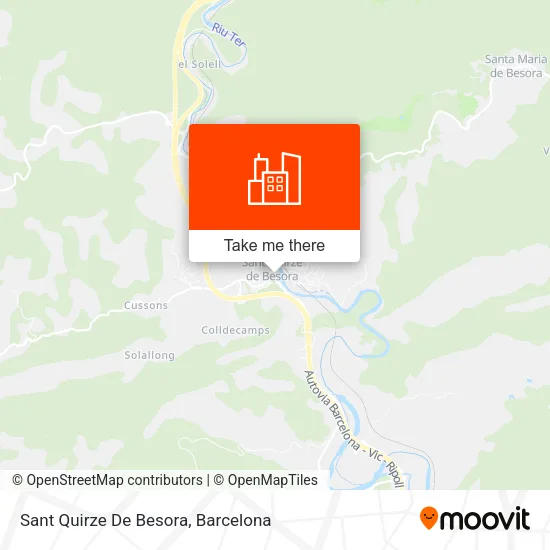 Sant Quirze De Besora map