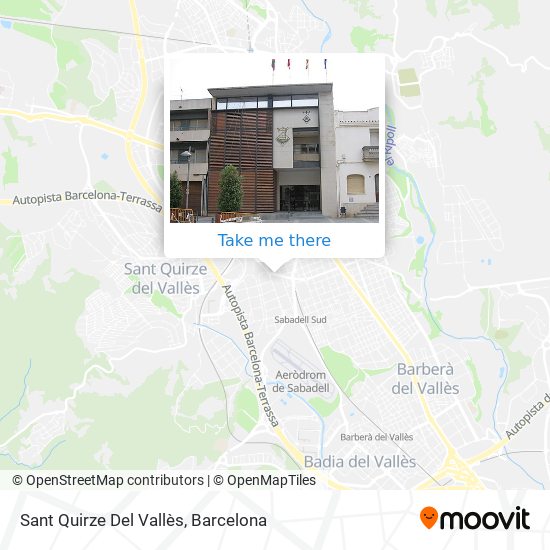 Sant Quirze Del Vallès map