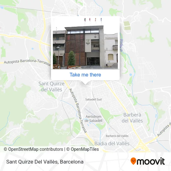 Sant Quirze Del Vallès map