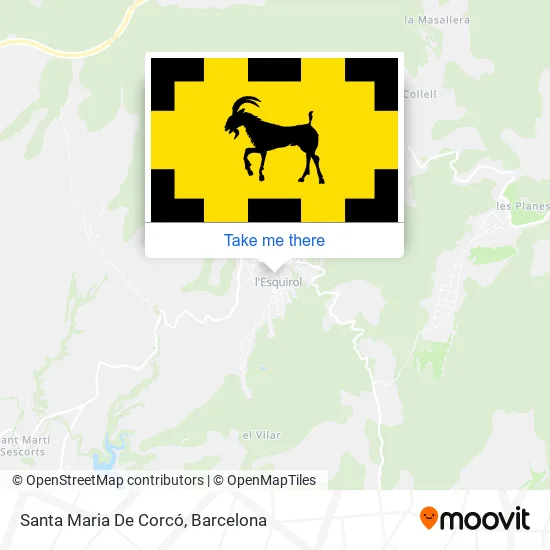 Santa Maria De Corcó map
