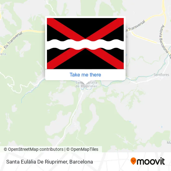 Santa Eulàlia De Riuprimer map