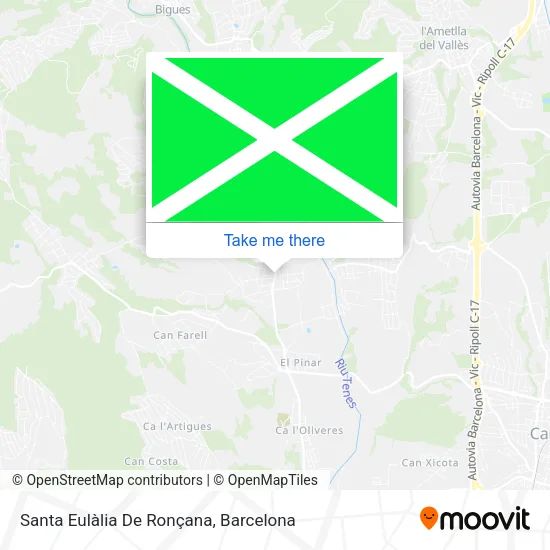 Santa Eulàlia De Ronçana map