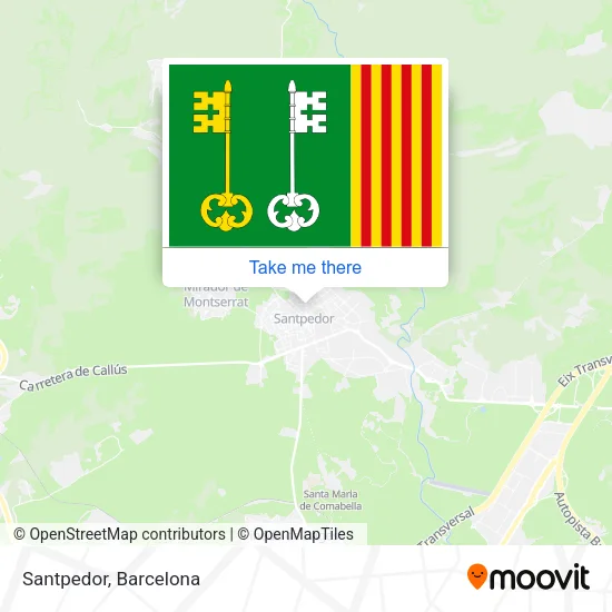 Santpedor map