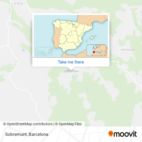 Sobremunt map
