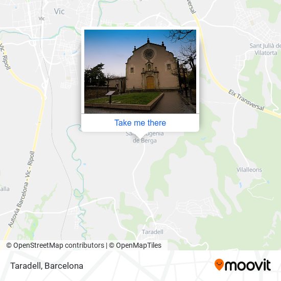 Taradell map