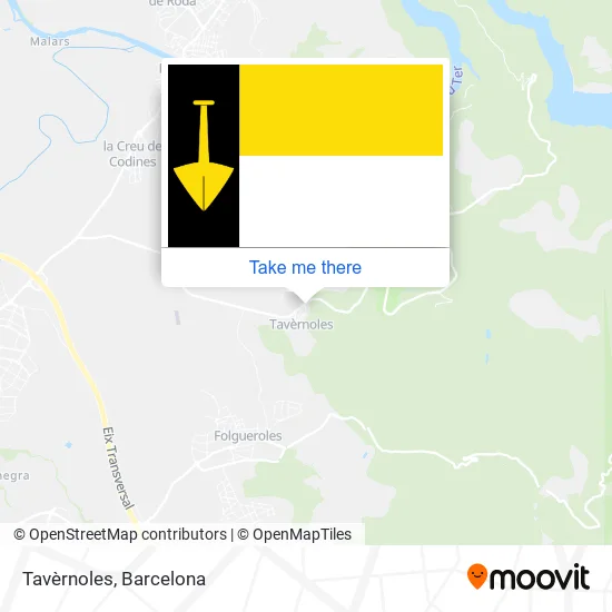 Tavèrnoles map