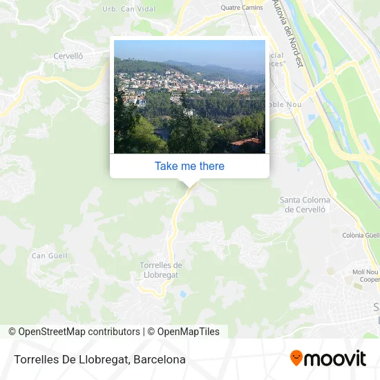 Torrelles De Llobregat map