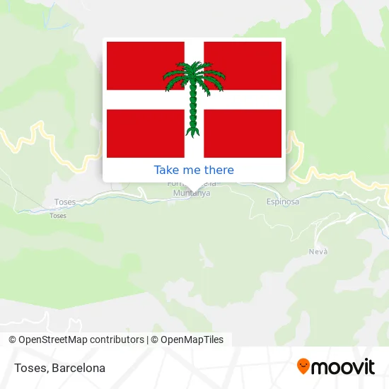Toses map