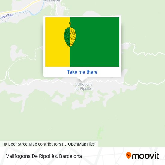 Vallfogona De Ripollès map