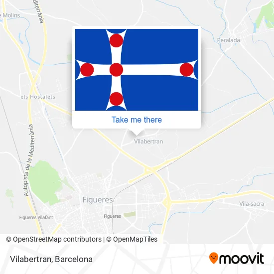 Vilabertran map