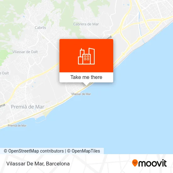 Vilassar De Mar map