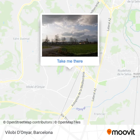 Vilobí D'Onyar map