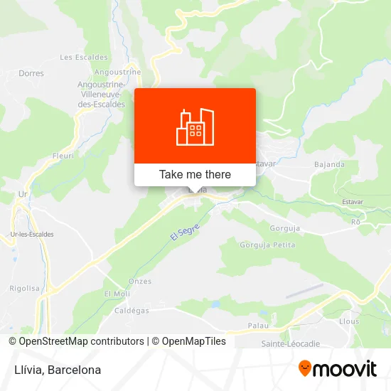 Llívia map