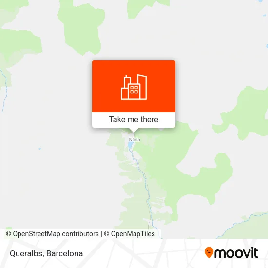 Queralbs map