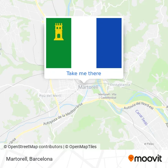 Martorell map