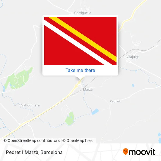 Pedret I Marzà map