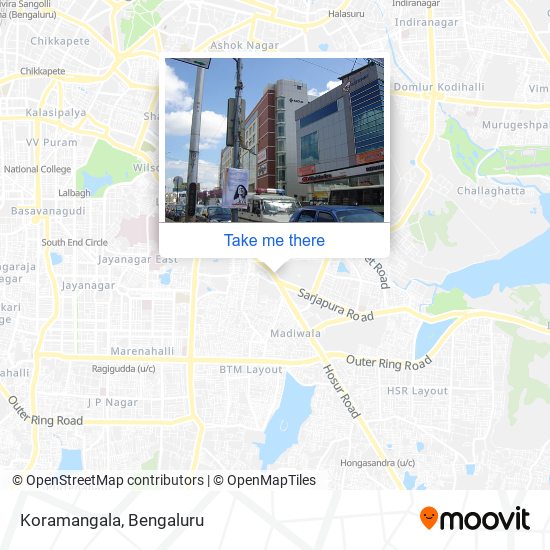 Koramangala map