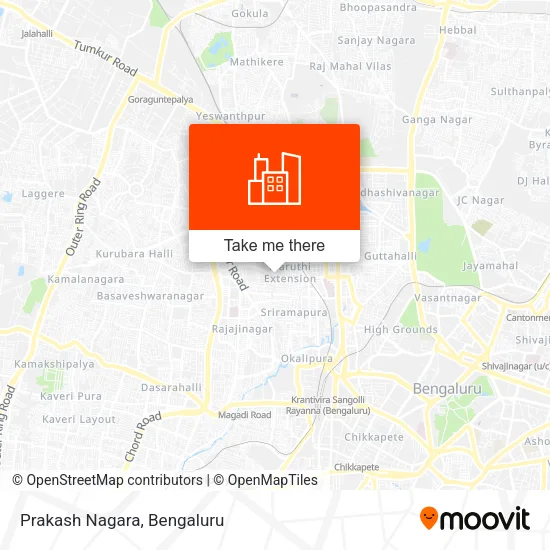 Prakash Nagara map