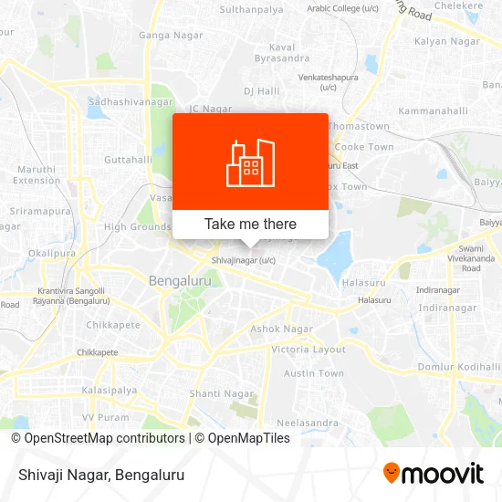 Shivaji Nagar map