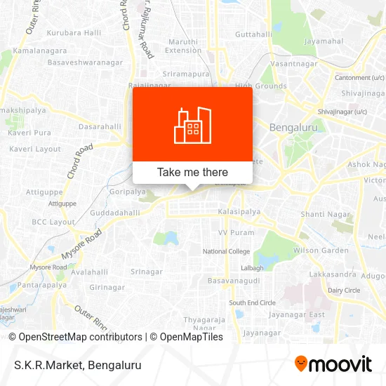 S.K.R.Market map