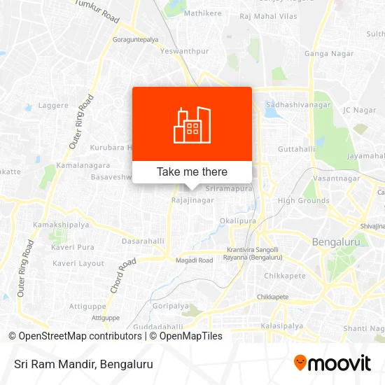 Sri Ram Mandir map