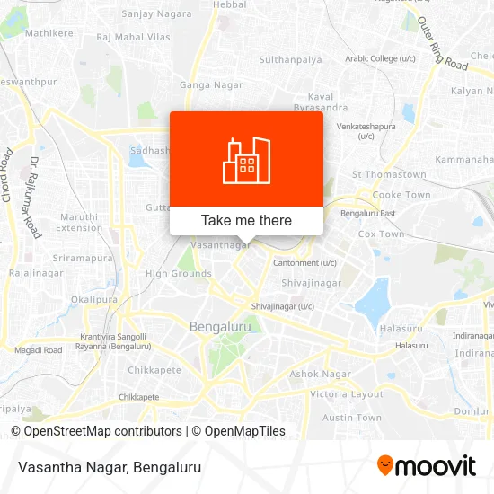 Vasantha Nagar map