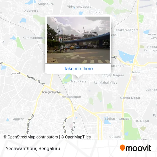 Yeshwanthpur map