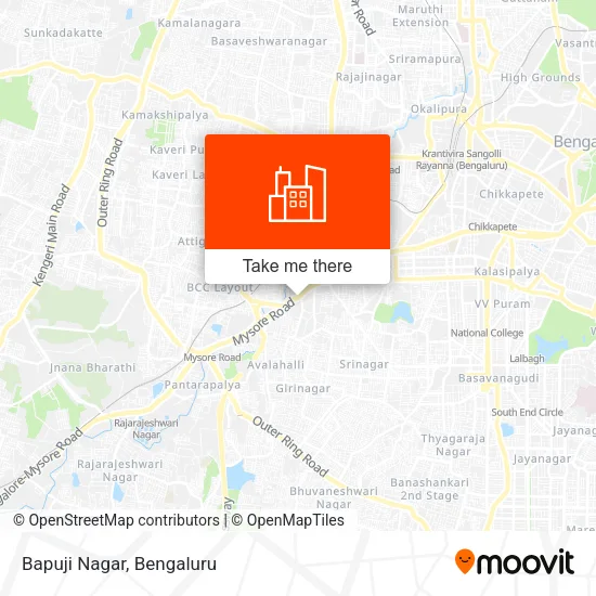 Bapuji Nagar map