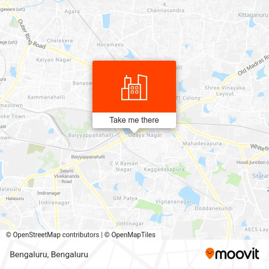 Bengaluru map