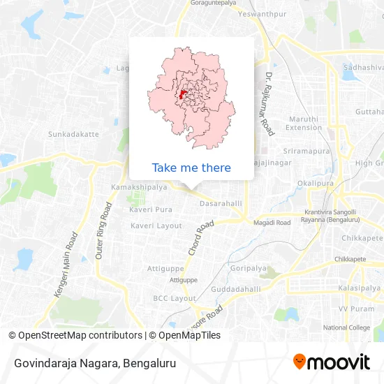 Govindaraja Nagara map