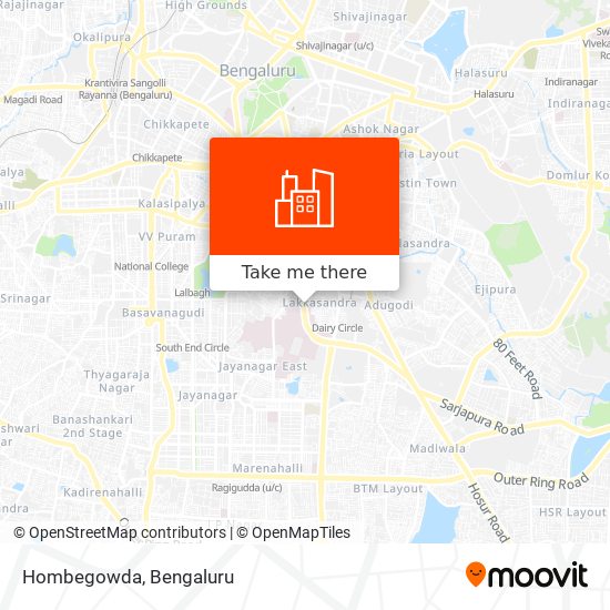 Hombegowda map