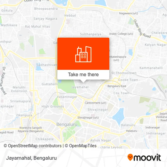Jayamahal map