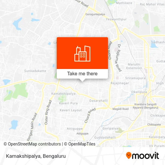 Kamakshipalya map