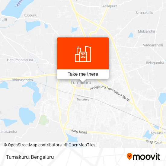 Tumakuru map