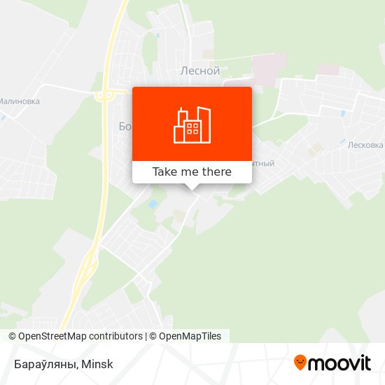 Бараўляны map