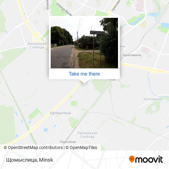 Щомыслица map