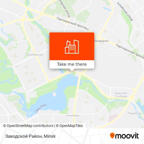 Заводской Район map