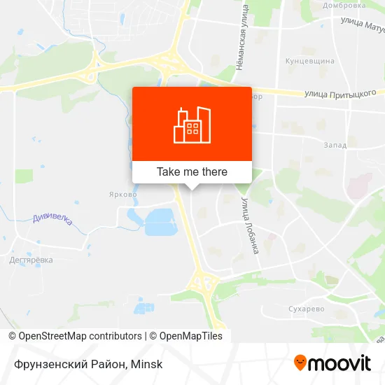 Фрунзенский Район map