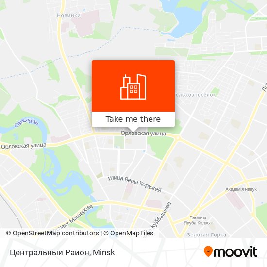 Центральный Район map