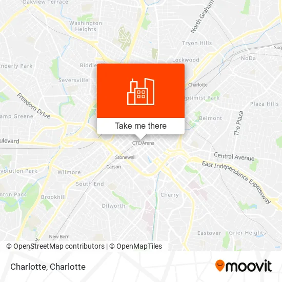 Charlotte map