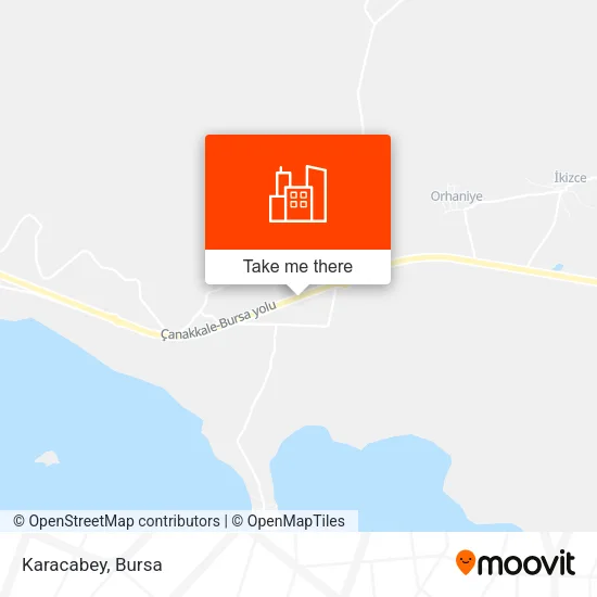 Karacabey map