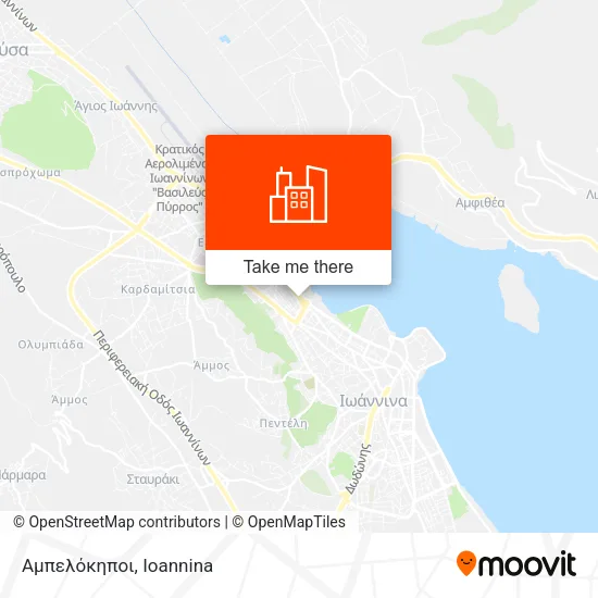 Αμπελόκηποι map