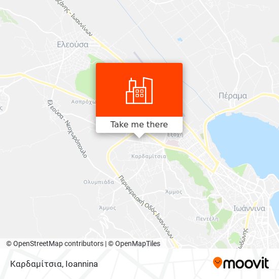Καρδαμίτσια map