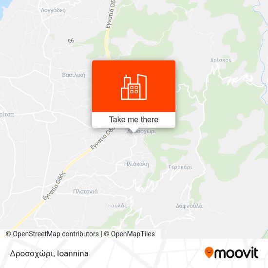 Δροσοχώρι map
