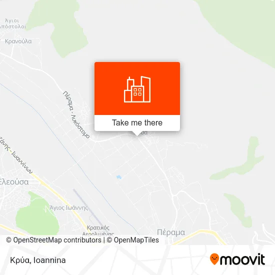 Κρύα map