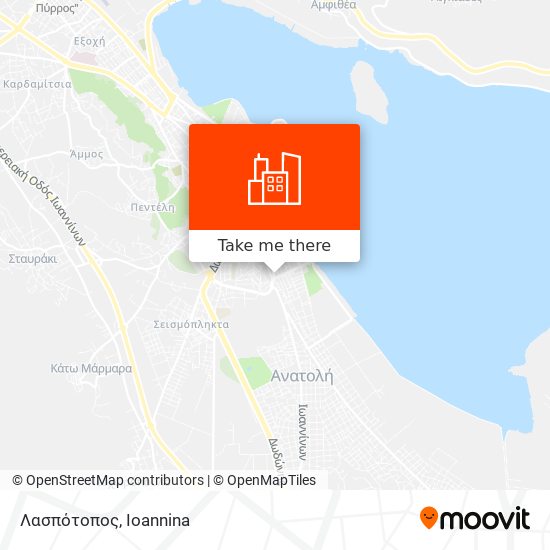 Λασπότοπος map