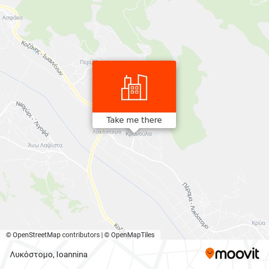 Λυκόστομο map
